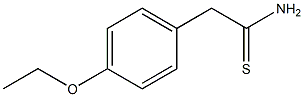 2-(4-ethoxyphenyl)ethanethioamide 化学構造式
