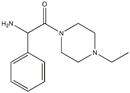 2-(4-ethylpiperazin-1-yl)-2-oxo-1-phenylethanamine Structure