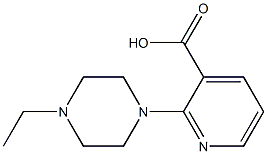 2-(4-ethylpiperazin-1-yl)pyridine-3-carboxylic acid Structure