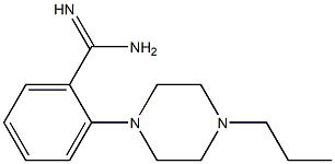 2-(4-propylpiperazin-1-yl)benzene-1-carboximidamide