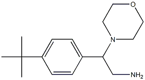 2-(4-tert-butylphenyl)-2-morpholin-4-ylethanamine Structure