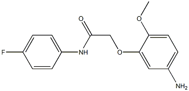 2-(5-amino-2-methoxyphenoxy)-N-(4-fluorophenyl)acetamide