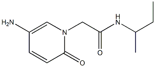 2-(5-amino-2-oxo-1,2-dihydropyridin-1-yl)-N-(butan-2-yl)acetamide Structure