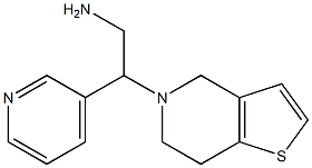 2-(6,7-dihydrothieno[3,2-c]pyridin-5(4H)-yl)-2-pyridin-3-ylethanamine