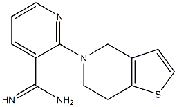 2-(6,7-dihydrothieno[3,2-c]pyridin-5(4H)-yl)pyridine-3-carboximidamide