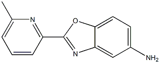 2-(6-methylpyridin-2-yl)-1,3-benzoxazol-5-amine Structure