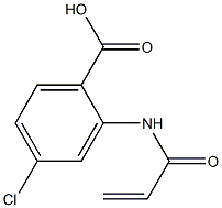 2-(acryloylamino)-4-chlorobenzoic acid