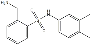 2-(aminomethyl)-N-(3,4-dimethylphenyl)benzenesulfonamide|