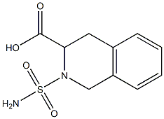 2-(aminosulfonyl)-1,2,3,4-tetrahydroisoquinoline-3-carboxylic acid