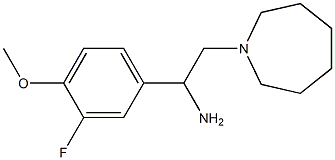 2-(azepan-1-yl)-1-(3-fluoro-4-methoxyphenyl)ethan-1-amine