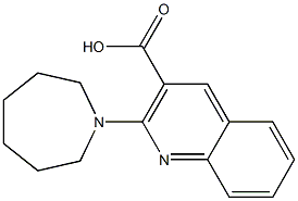 2-(azepan-1-yl)quinoline-3-carboxylic acid|