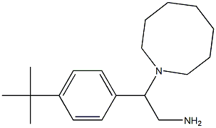 2-(azocan-1-yl)-2-(4-tert-butylphenyl)ethan-1-amine,,结构式