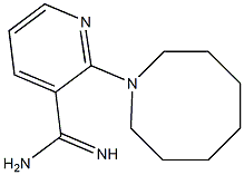 2-(azocan-1-yl)pyridine-3-carboximidamide Structure