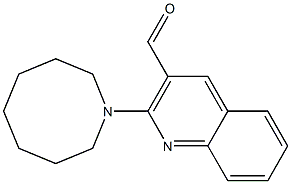  2-(azocan-1-yl)quinoline-3-carbaldehyde