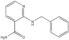 2-(benzylamino)pyridine-3-carboxamide Struktur
