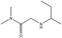 2-(butan-2-ylamino)-N,N-dimethylacetamide