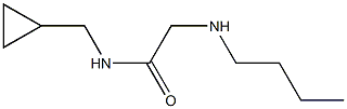 2-(butylamino)-N-(cyclopropylmethyl)acetamide