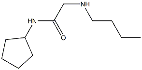 2-(butylamino)-N-cyclopentylacetamide