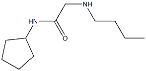  2-(butylamino)-N-cyclopentylacetamide