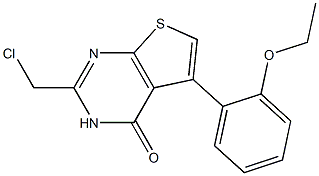 2-(chloromethyl)-5-(2-ethoxyphenyl)-3H,4H-thieno[2,3-d]pyrimidin-4-one