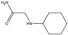 2-(cyclohexylamino)acetamide Structure
