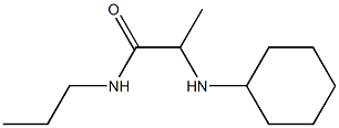 2-(cyclohexylamino)-N-propylpropanamide