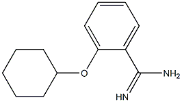 2-(cyclohexyloxy)benzene-1-carboximidamide