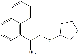 2-(cyclopentyloxy)-1-(1-naphthyl)ethanamine