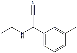 2-(ethylamino)-2-(3-methylphenyl)acetonitrile