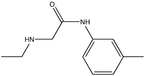 2-(ethylamino)-N-(3-methylphenyl)acetamide Structure