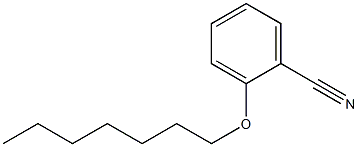 2-(heptyloxy)benzonitrile,,结构式