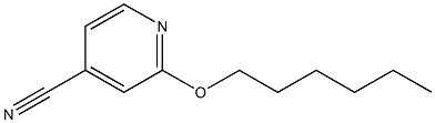  2-(hexyloxy)pyridine-4-carbonitrile