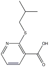 2-(isobutylthio)nicotinic acid,,结构式