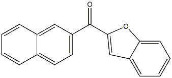 2-(naphthalen-2-ylcarbonyl)-1-benzofuran Structure