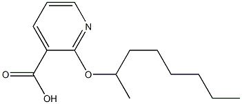 2-(octan-2-yloxy)pyridine-3-carboxylic acid