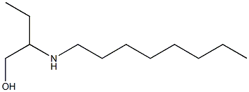 2-(octylamino)butan-1-ol,,结构式