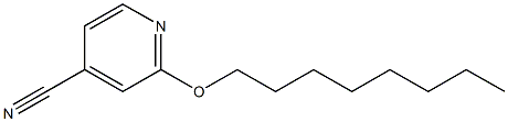 2-(octyloxy)pyridine-4-carbonitrile