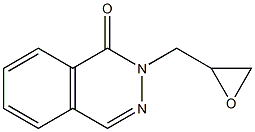 2-(oxiran-2-ylmethyl)phthalazin-1(2H)-one Struktur