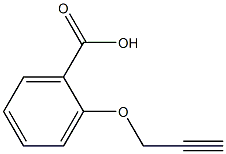 2-(prop-2-ynyloxy)benzoic acid Structure