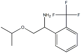 2-(propan-2-yloxy)-1-[2-(trifluoromethyl)phenyl]ethan-1-amine