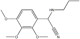 2-(propylamino)-2-(2,3,4-trimethoxyphenyl)acetonitrile