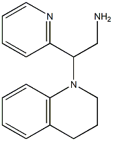  2-(pyridin-2-yl)-2-(1,2,3,4-tetrahydroquinolin-1-yl)ethan-1-amine