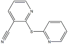2-(pyridin-2-ylsulfanyl)pyridine-3-carbonitrile Structure