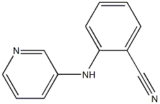 2-(pyridin-3-ylamino)benzonitrile,,结构式