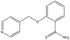 2-(pyridin-4-ylmethoxy)benzenecarbothioamide