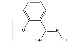 2-(tert-butoxy)-N'-hydroxybenzene-1-carboximidamide Structure