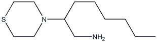 2-(thiomorpholin-4-yl)octan-1-amine 结构式