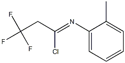 2,2,2-trifluoro-N-(2-methylphenyl)ethanecarbonimidoyl chloride|