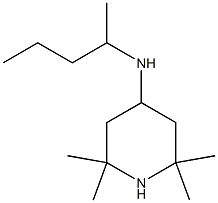 2,2,6,6-tetramethyl-N-(pentan-2-yl)piperidin-4-amine Structure
