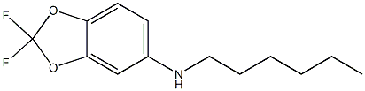 2,2-difluoro-N-hexyl-2H-1,3-benzodioxol-5-amine